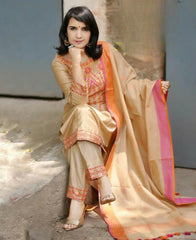 Timeless Craftsmanship Kurta Pant With Dupatta Set