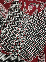 Classic Flared Front Slit Anarkali Set