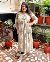 Peaceful Charm Cotton Dress