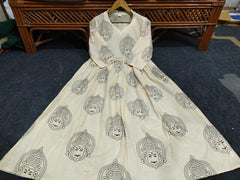 Peaceful Charm Cotton Dress