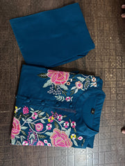 Graceful Green Ethnic Ensemble