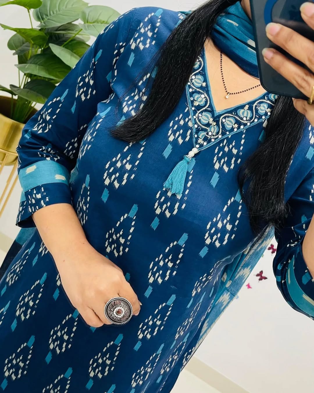 cotton dupatta set, kurta set with dupatta, suitkari