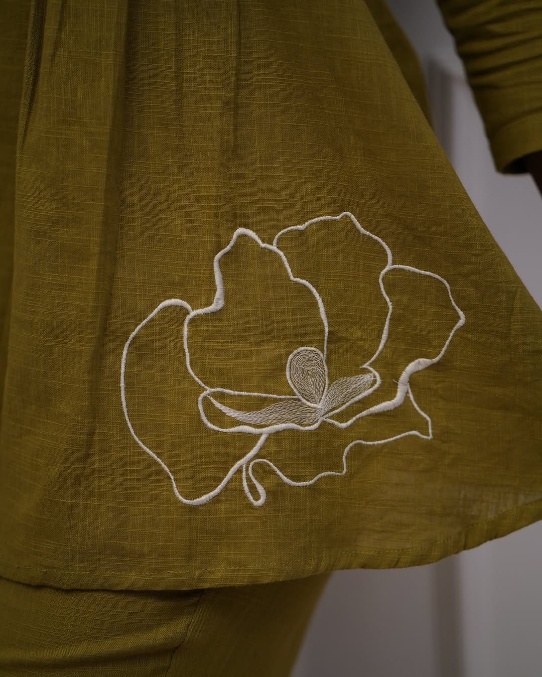 mustard yellow co-ord set, cotton co-ord set, suitkari