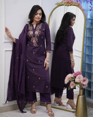 Pure Cotton Elegance Embroidery Set
